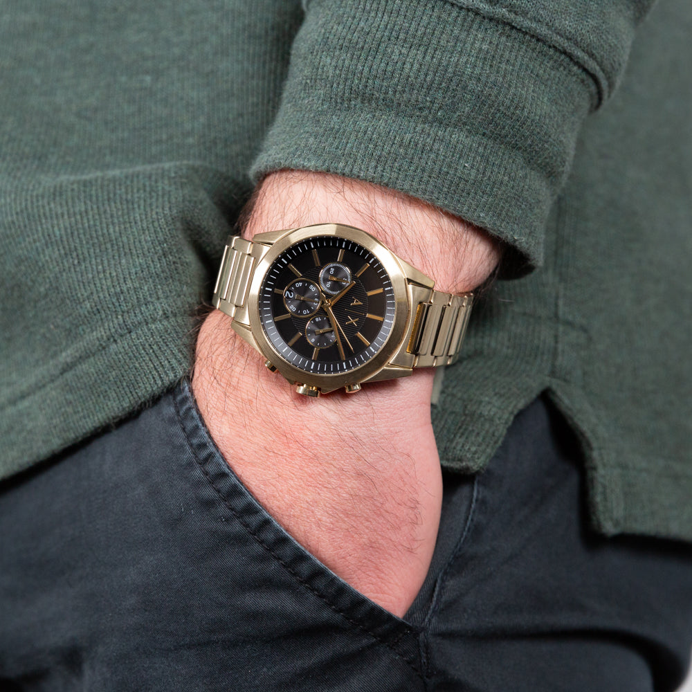 Armani Exchange Drexler AX2611 Depot Resistant Watch Metres 50 Water Mens Watch –