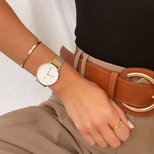 Load image into Gallery viewer, Daniel Wellington DW00100346 Petite Evergold