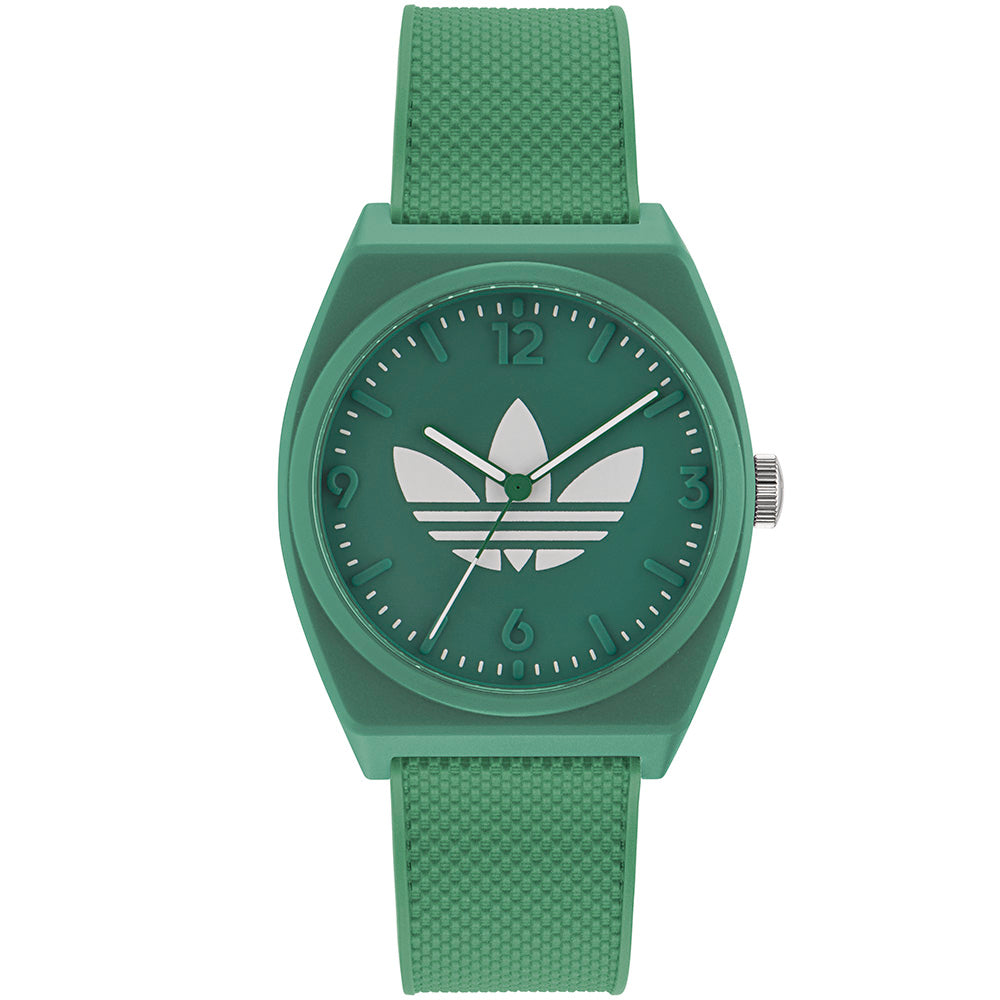 Adidas AOST23050 Project Two Green Resin Mens Watch – Watch Depot