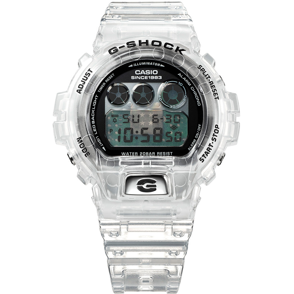 G shock super outlet clear skeleton