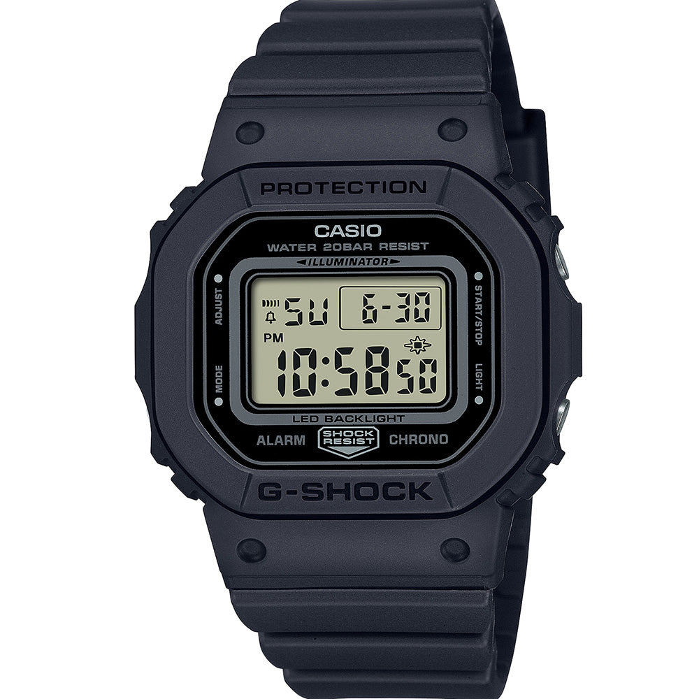 Black digital watch clearance women's