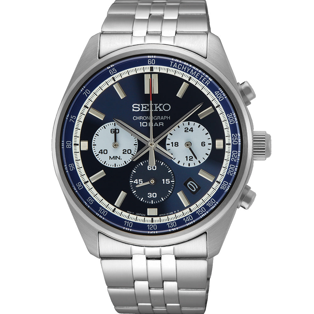 Seiko SSB427P Essential Chronograph Mens Watch Watch Depot