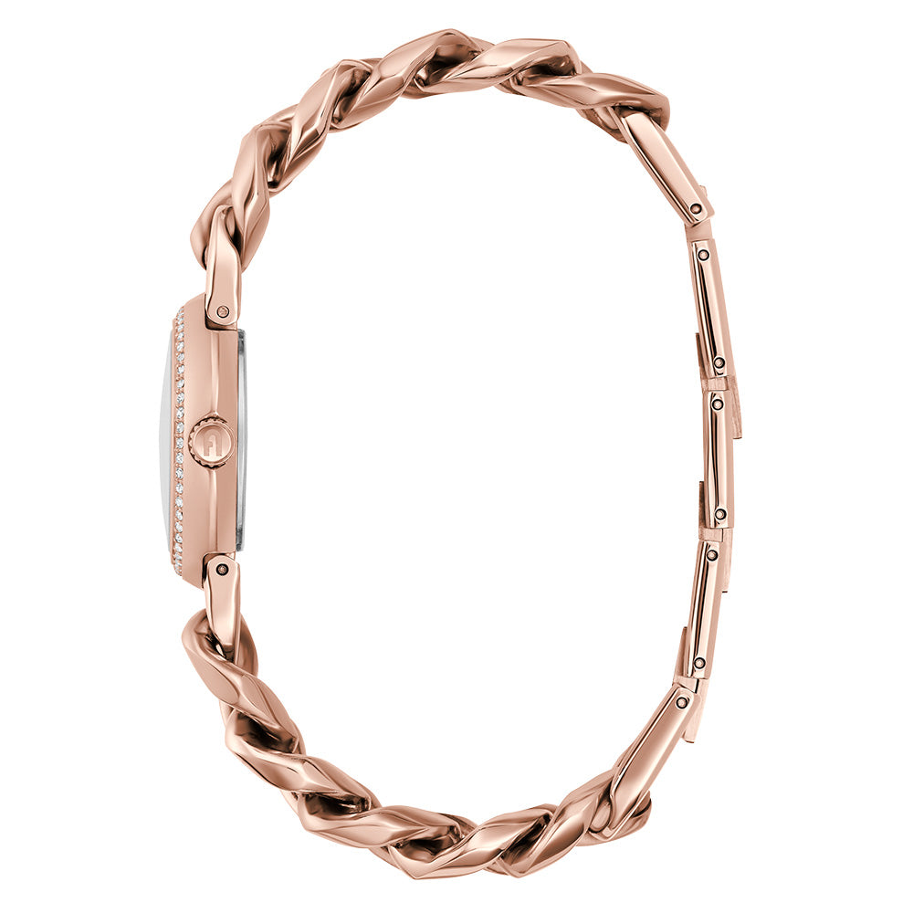 Furla WW00019013L3 Chain Round Rose Gold Ladies Watch – Watch Depot