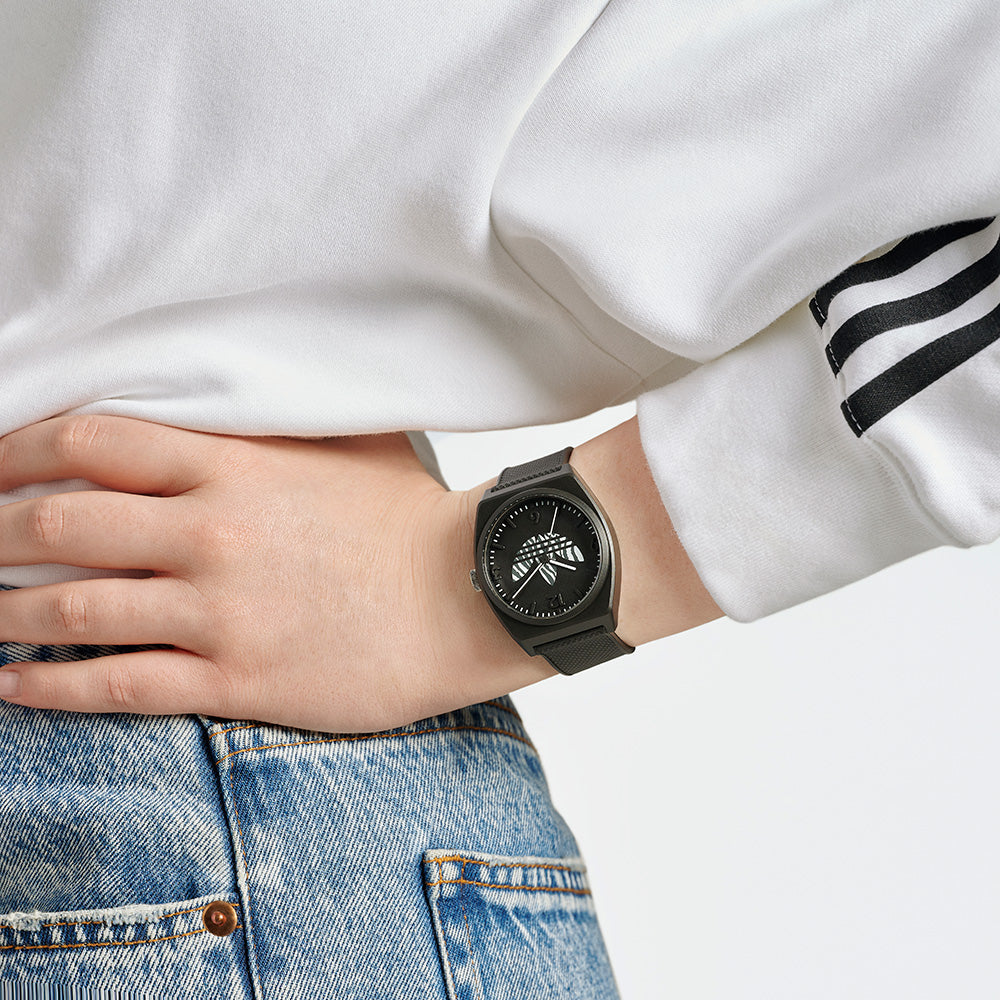 Adidas AOST23551 Watch Watch Unisex GRFX Two Black Project Depot –