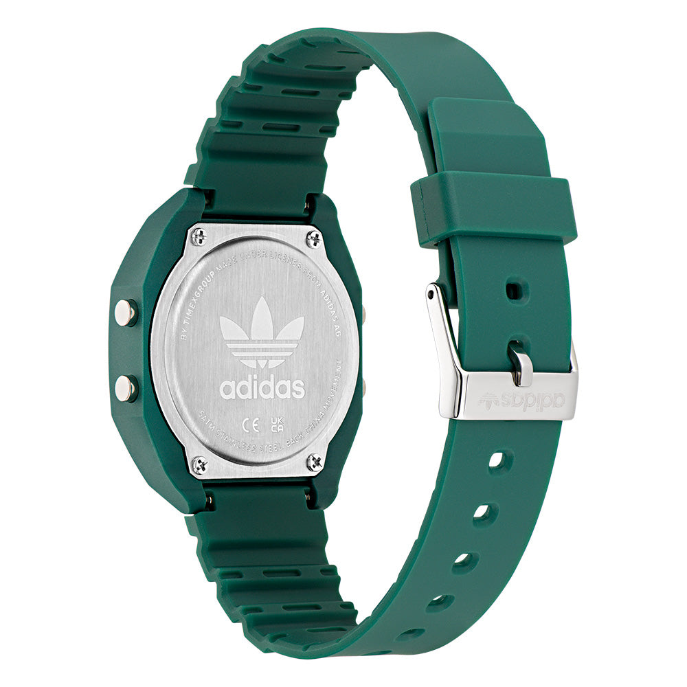Adidas AOST23558 Digital Two Green – Unisex Depot Watch Resin Watch