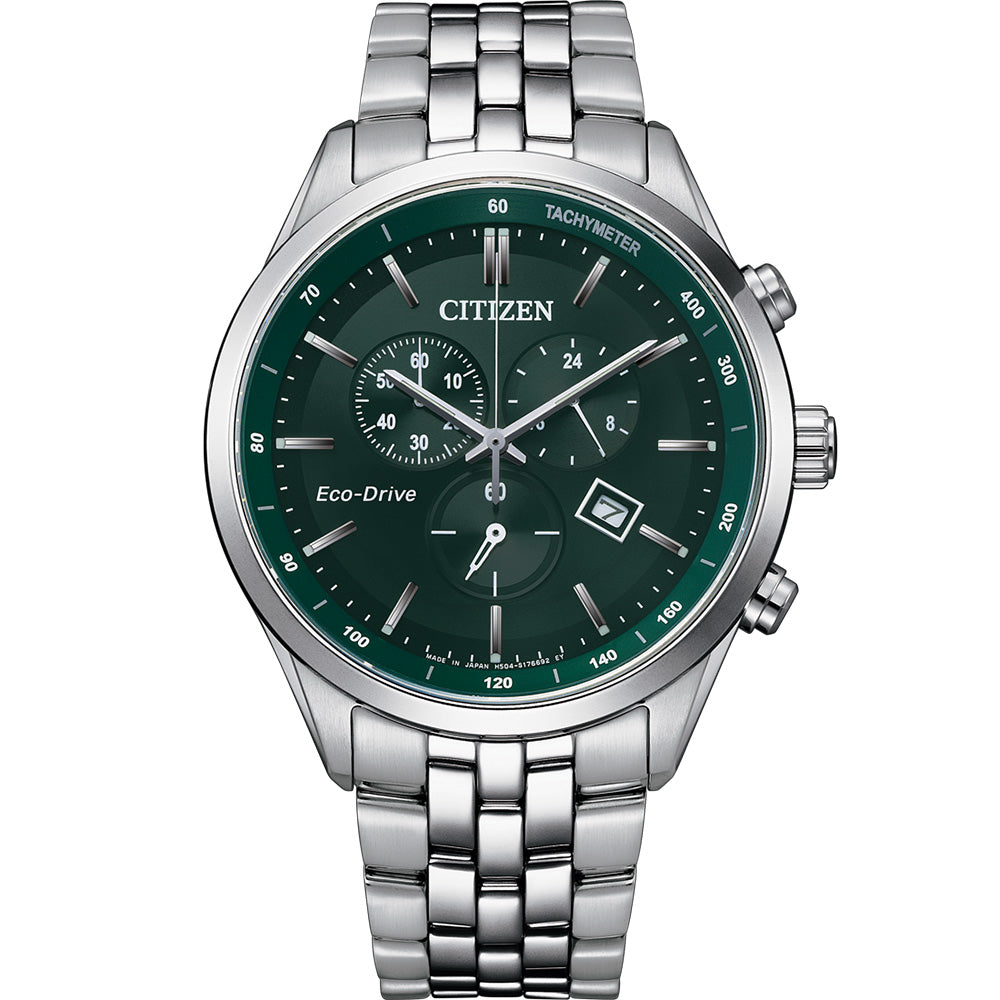 Citizen eco drive chronograph on sale tachymeter