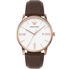 Load image into Gallery viewer, Emporio Armani AR11572 Minimalist Mens Leather Watch