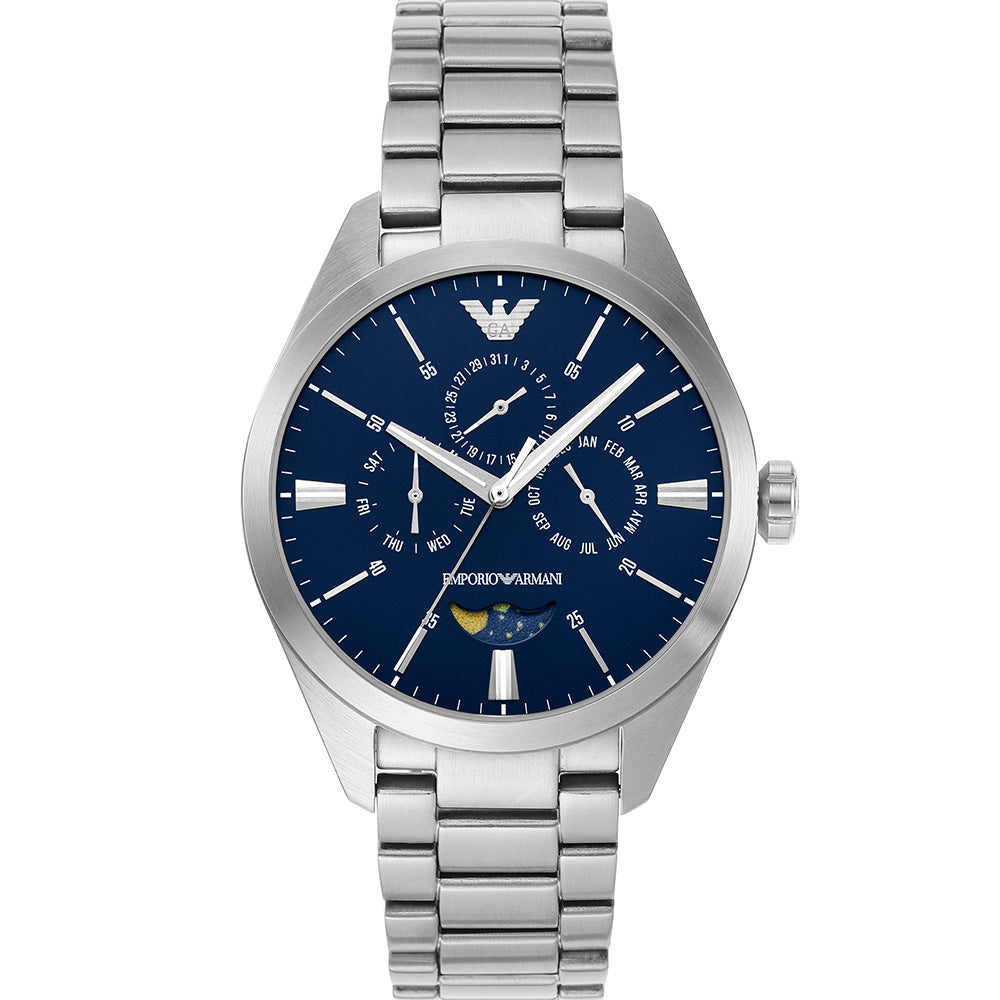 Armani mens watch outlet stainless steel