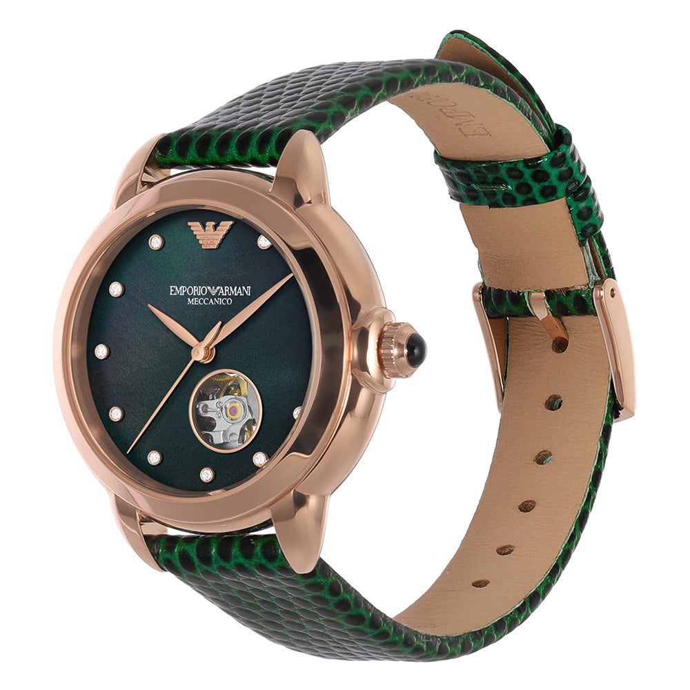 Emporio armani store watch green