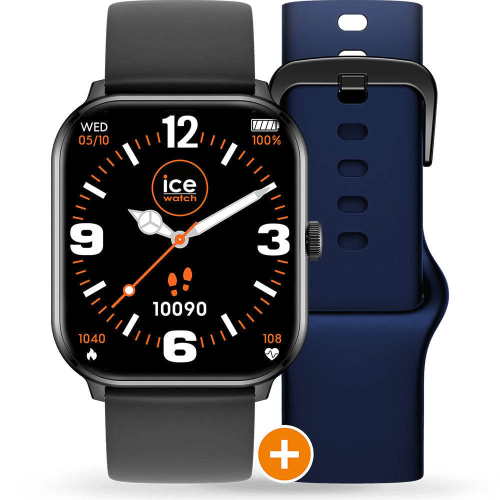 Ice Smart One 022252 Smart Watch with 2 Band Options – Watch Depot