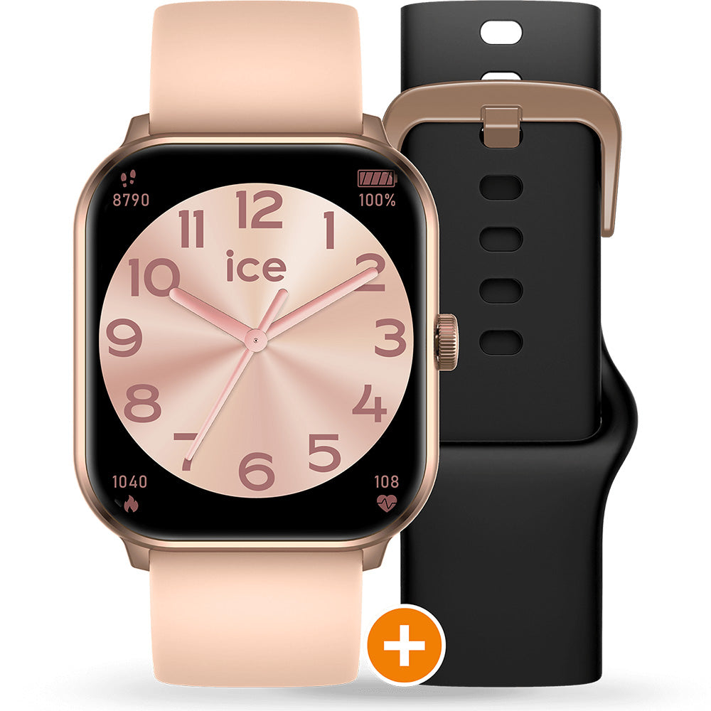 Ice Smart One 022252 Smart Watch with 2 Band Options – Watch Depot