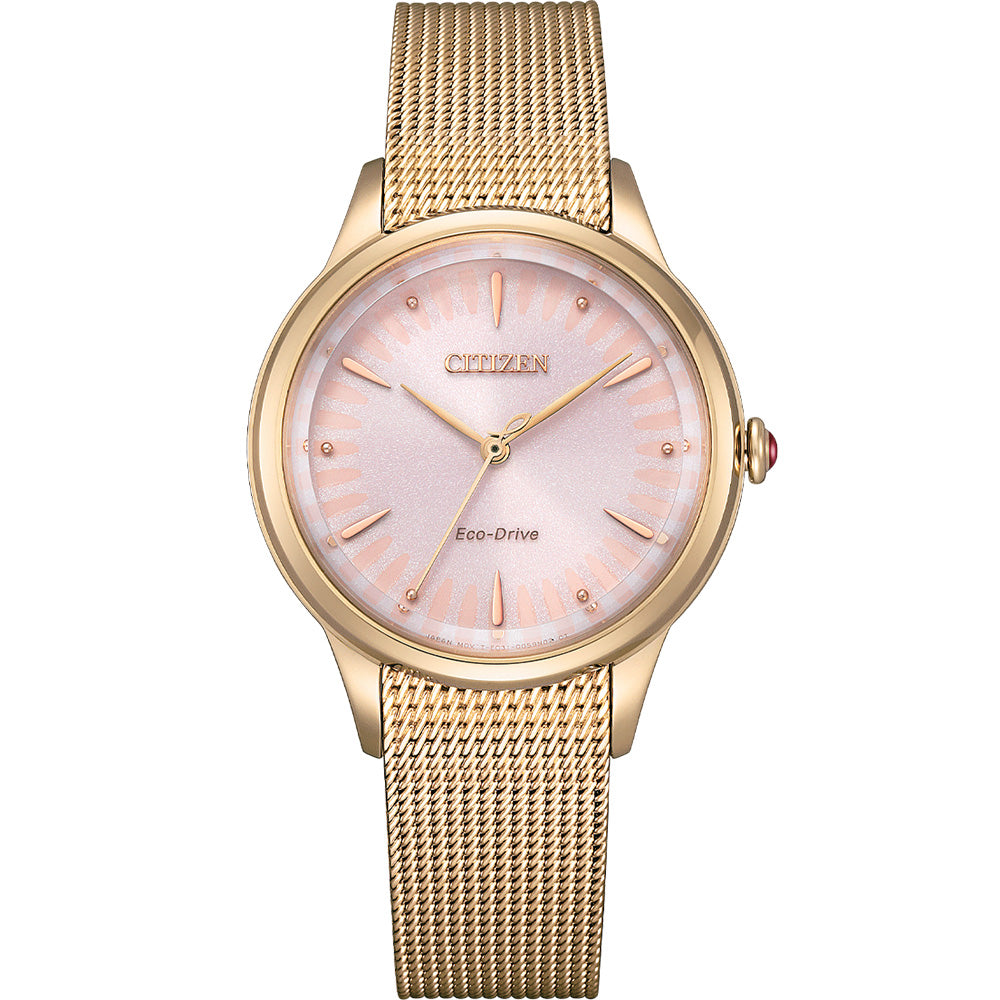 Citizen eco drive on sale women's watch rose gold