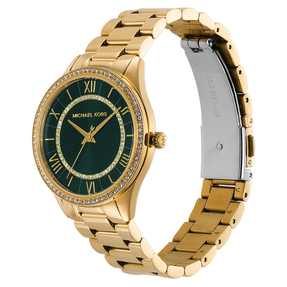 Michael Kors MK4737 Lauryn Gold Tone Ladies Watch – Watch Depot