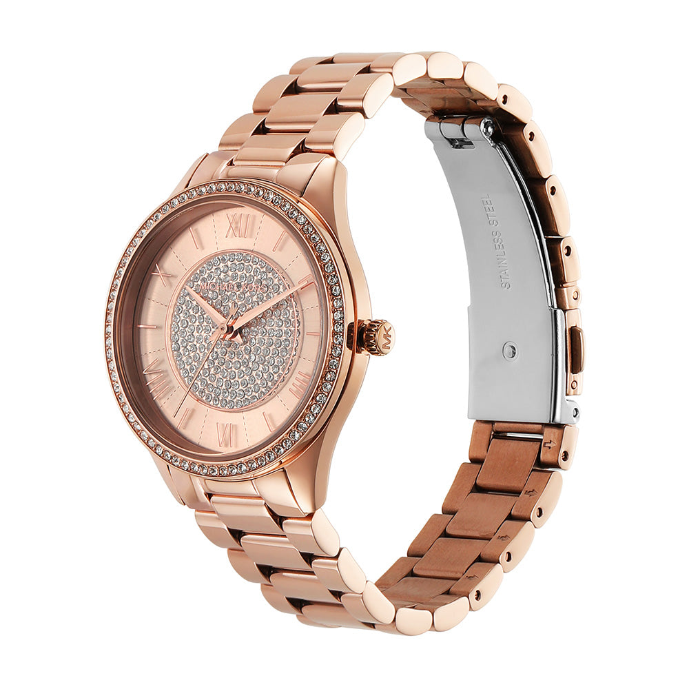 Lauryn pave gold tone on sale watch