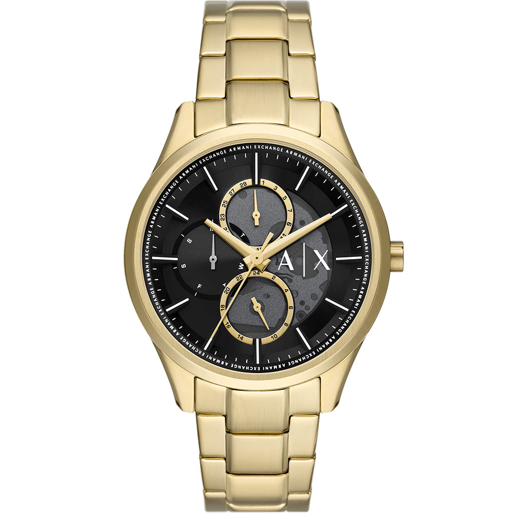 Armani exchange shop watch gold mens