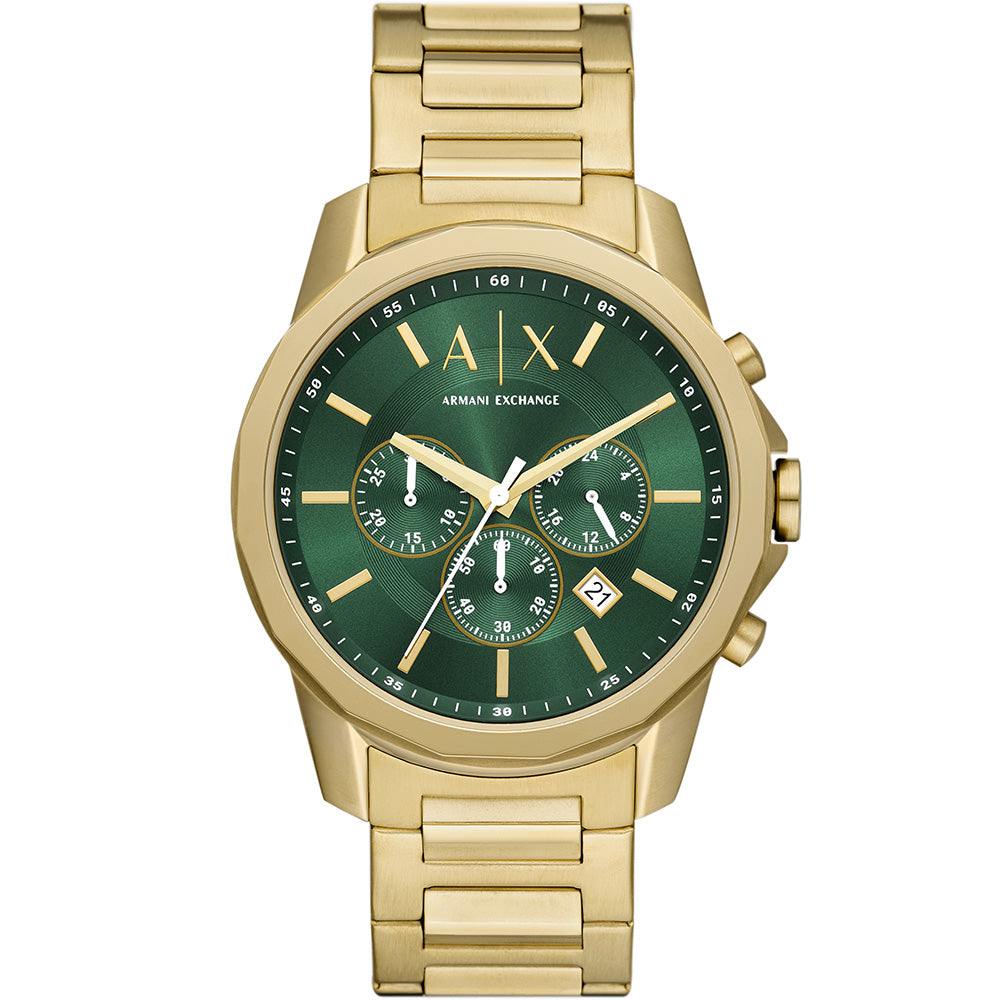 Gold Watch Watch Banks Gents Exchange – Armani Depot AX1746 Chronograph