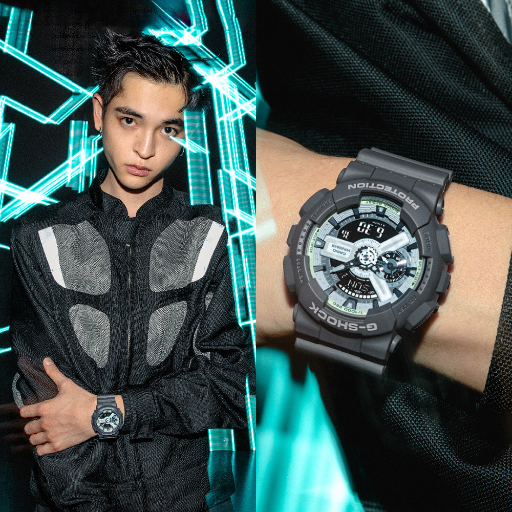 G-Shock GA110HD-8A Hidden Glow Watch