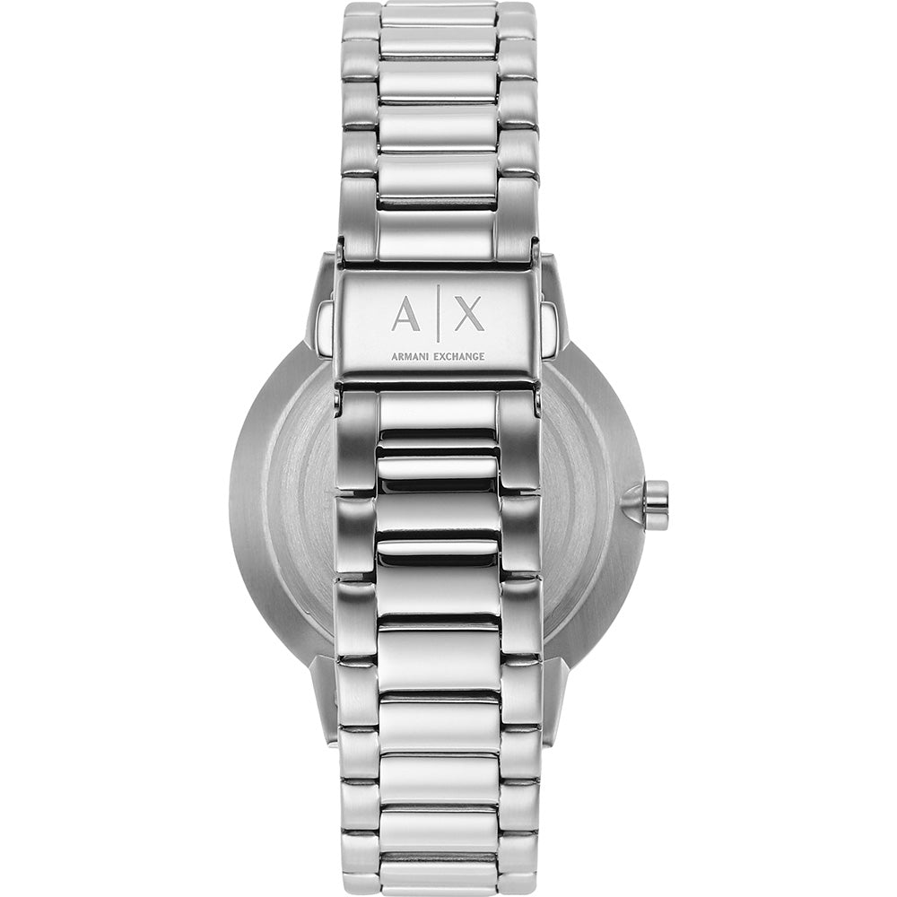 Armani Exchange AX2737 Cayde Silver Mens Watch Tone – Watch Depot