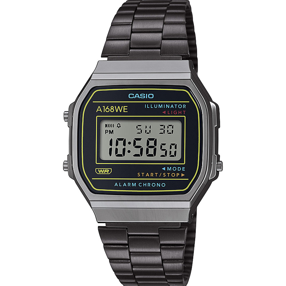 Casio A168WEHB 1A Black Digital Watch