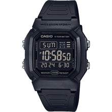 Load image into Gallery viewer, Casio W800H-1B Utility Black Digital Watch