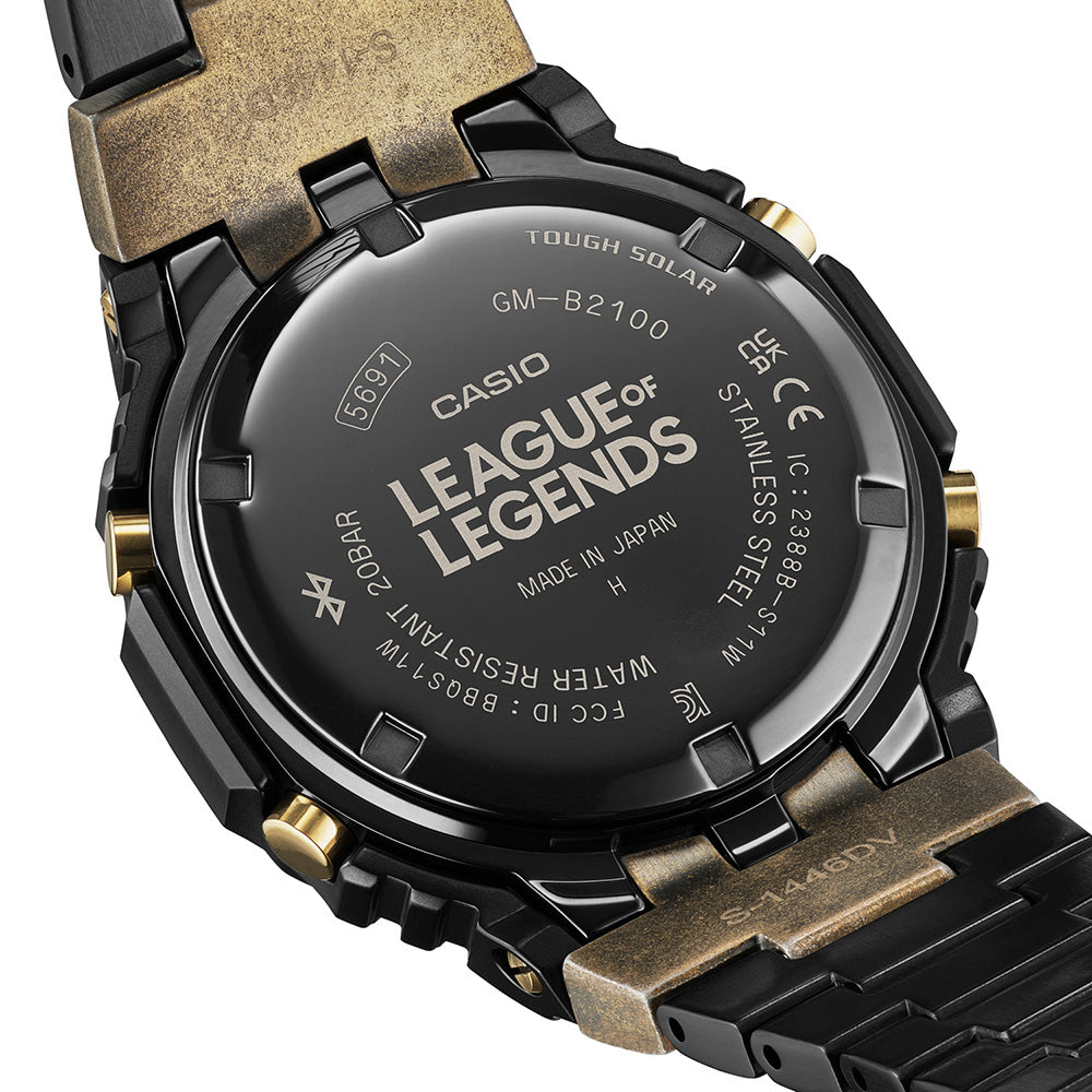 G-Shock GMB2100LL-1A League of Legends Steel Mens Watch