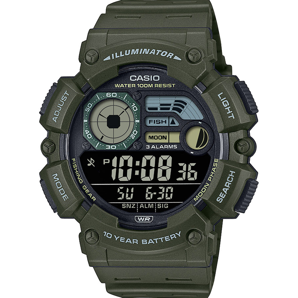 Casio WS1500H-3B Digital