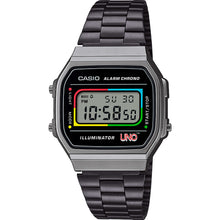 Load image into Gallery viewer, Casio Vintage A168WEUC-1A UNO Collaboration Limited Edition