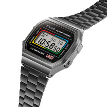 Load image into Gallery viewer, Casio Vintage A168WEUC-1A UNO Collaboration Limited Edition