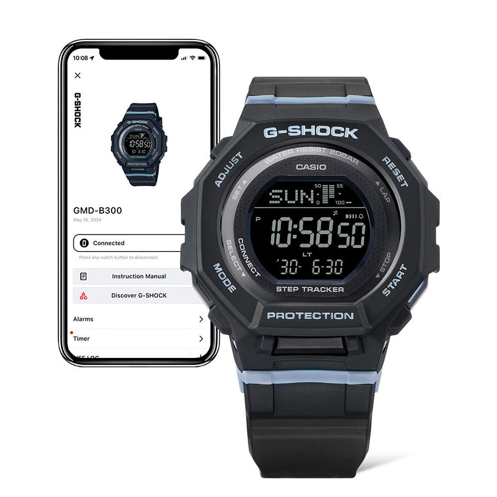 G-Shock GMDB300-1D G-SQUAD Bluetooth