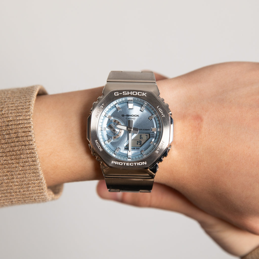 G-Shock GM2110D-2A G-Steel Metal Covered 'CasiOak'