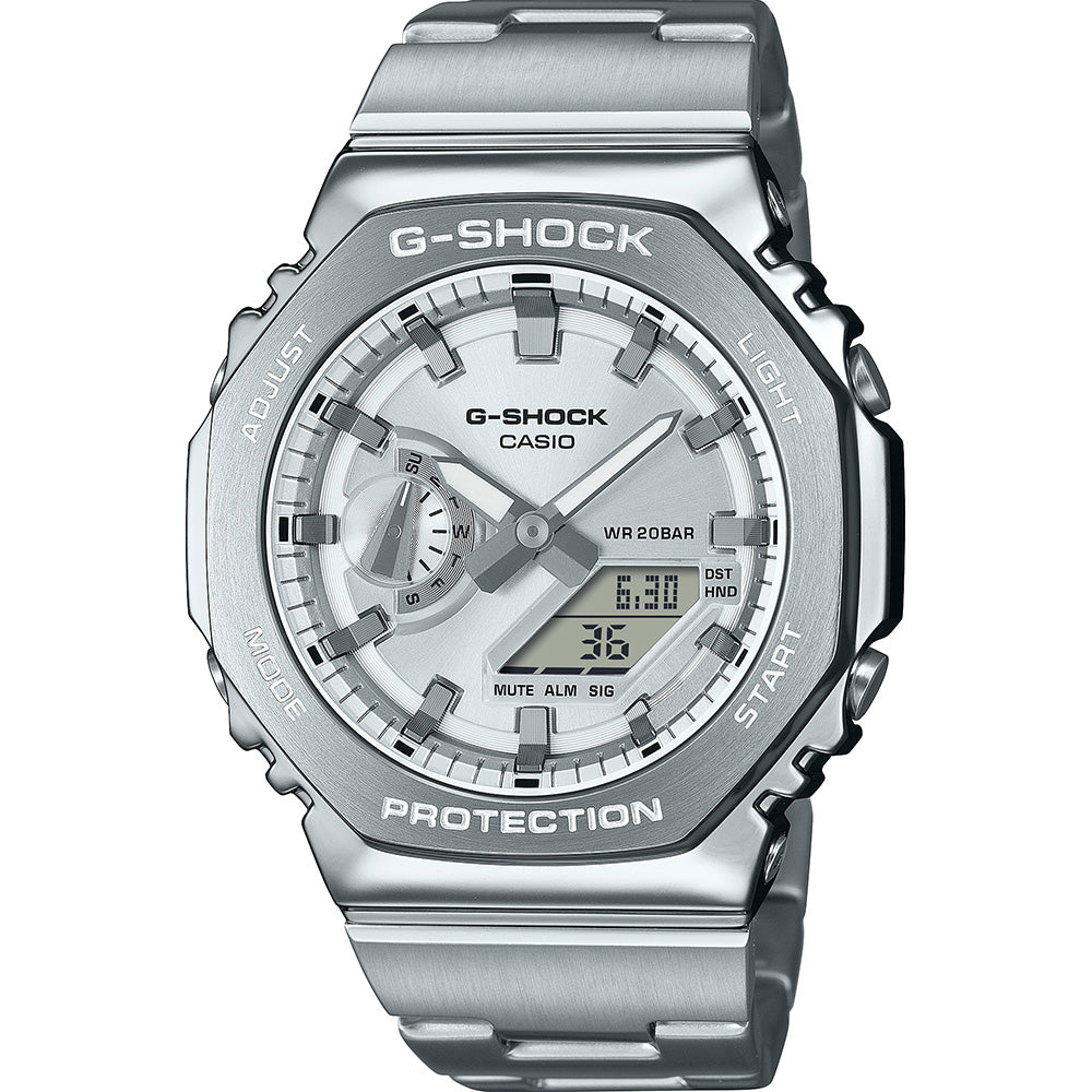 G-Shock GM2110D-7A G-Steel Metal Covered 'CasiOak'