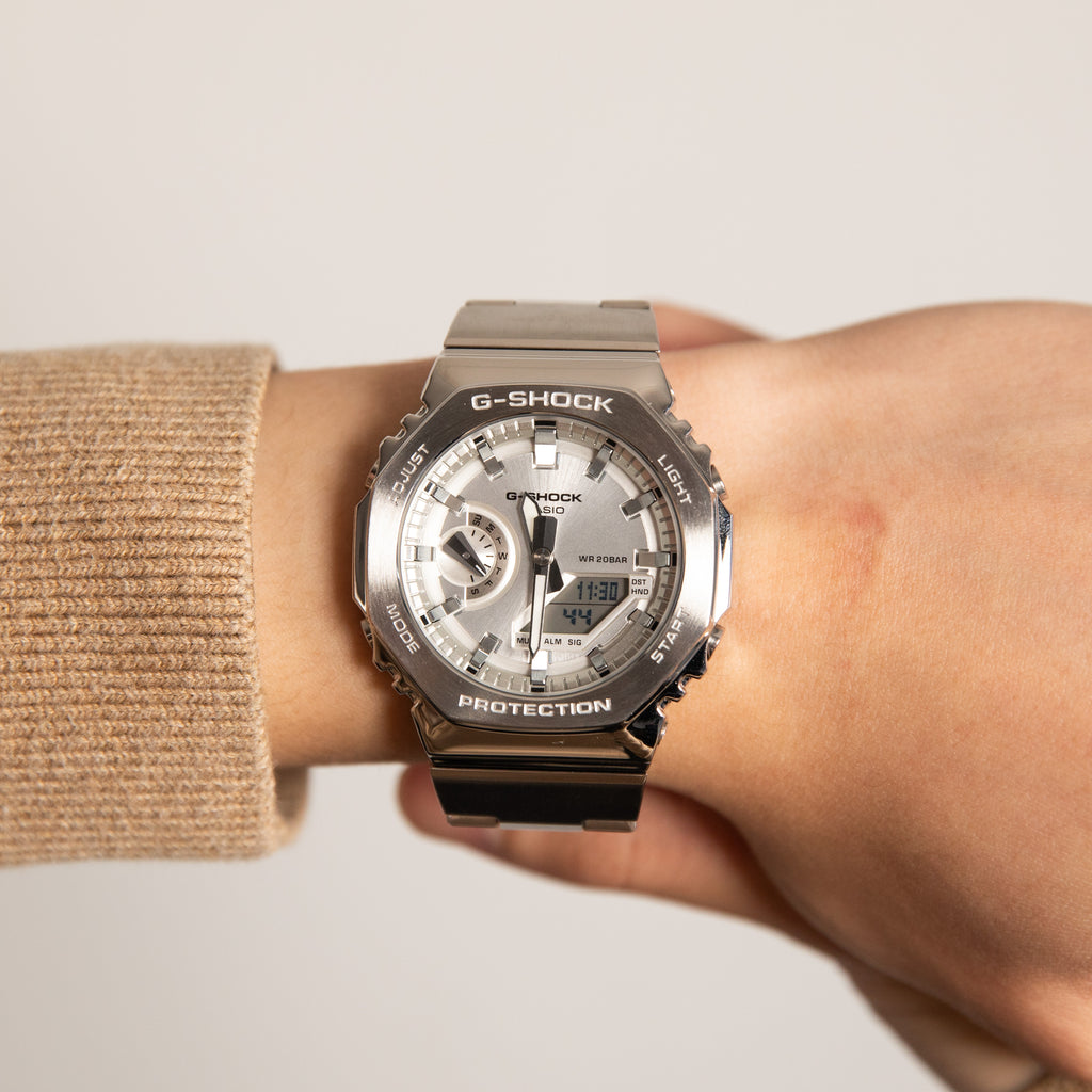 G-Shock GM2110D-7A G-Steel Metal Covered 'CasiOak'