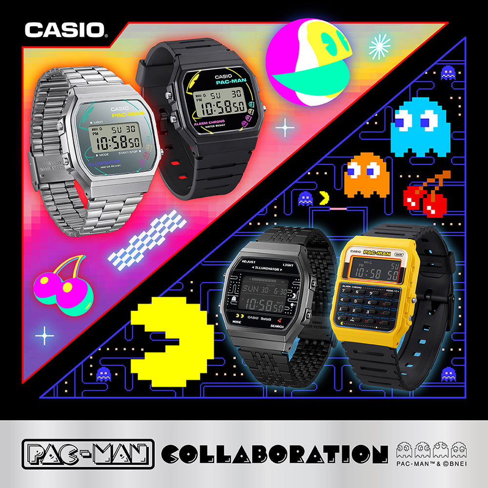 Casio F91WPC-1A Pac-Man Collaboration