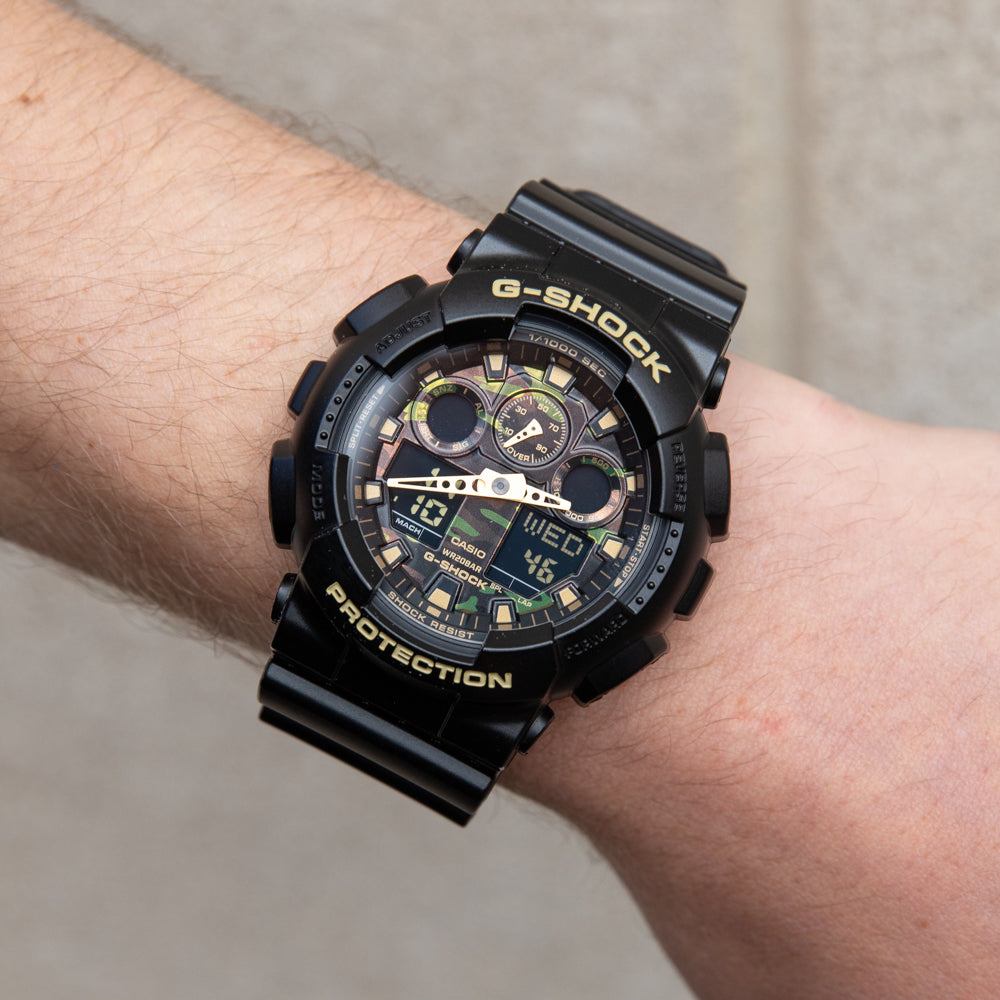 G-Shock GA100CF-1A9 – Watch Depot