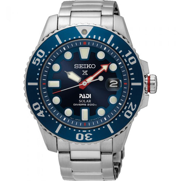 Seiko Prospex SNE549P Special Edition PADI Divers Solar Mens