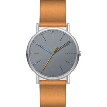 Load image into Gallery viewer, Skagen SKW6373 &#39;Signatur&#39; Tan Strap Mens Watch