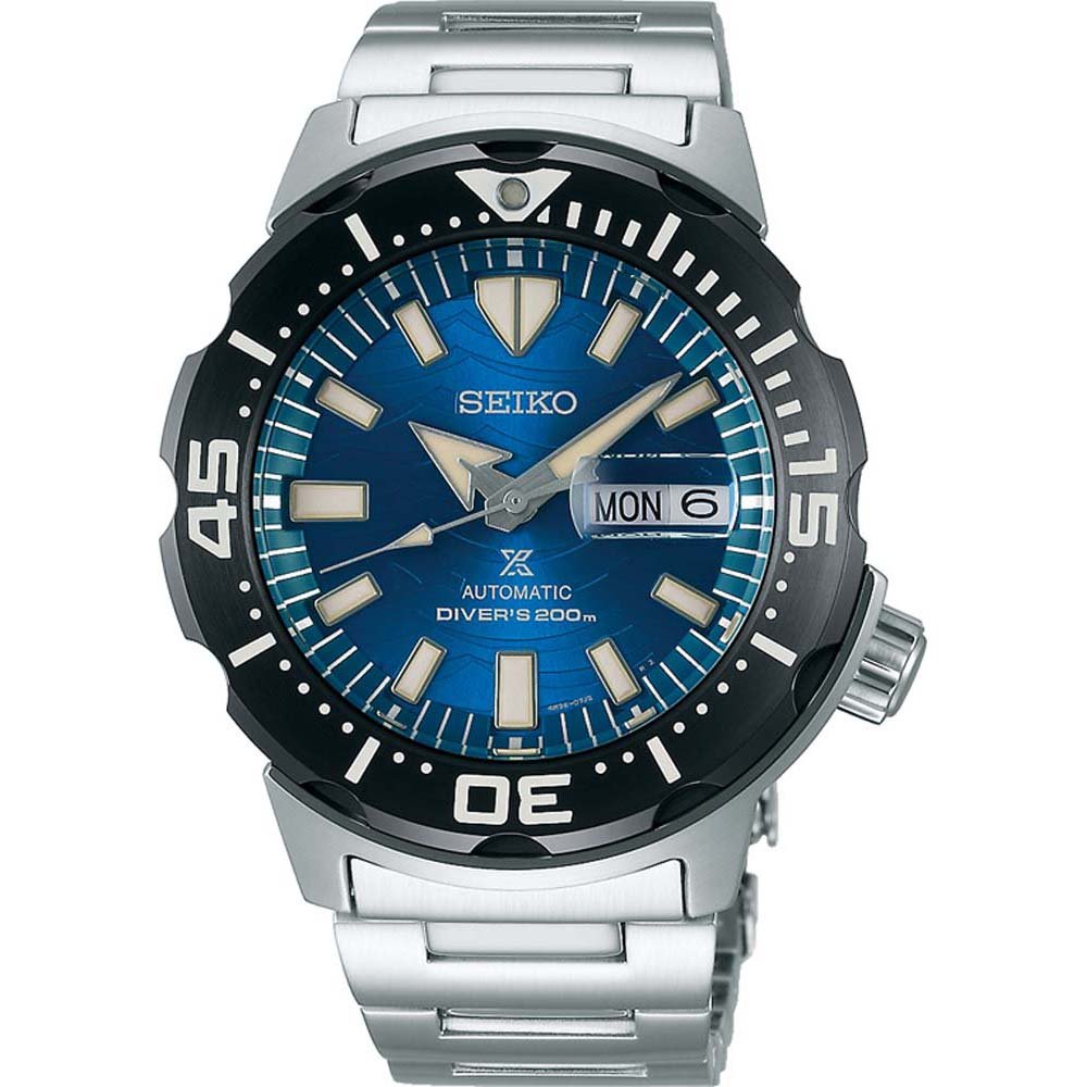 Seiko Monster Prospex SRPE09K Save The Ocean Speical Edition Mens