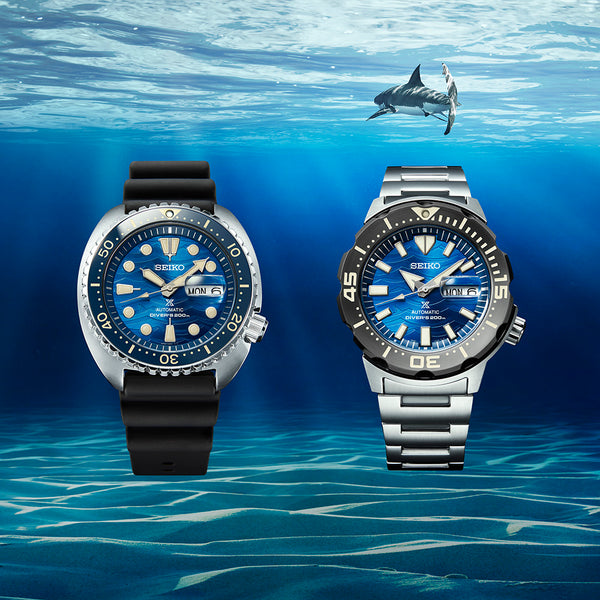 Seiko Monster Prospex SRPE09K Save The Ocean Speical Edition Mens