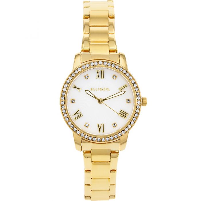 Two tone discount gold watch womens