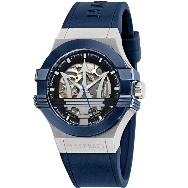 Maserati R8821108035 Potenza Skeleton Automatic Mens Watch Watch