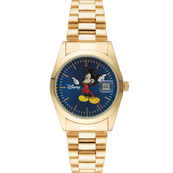 DISNEY TA45704 Mickey Mouse Gold Tone Watch Watch Depot