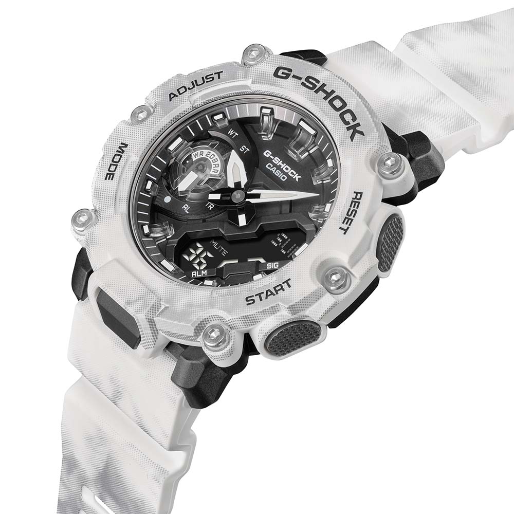 G-Shock GA2200GC-7A Grunge Snow Camo