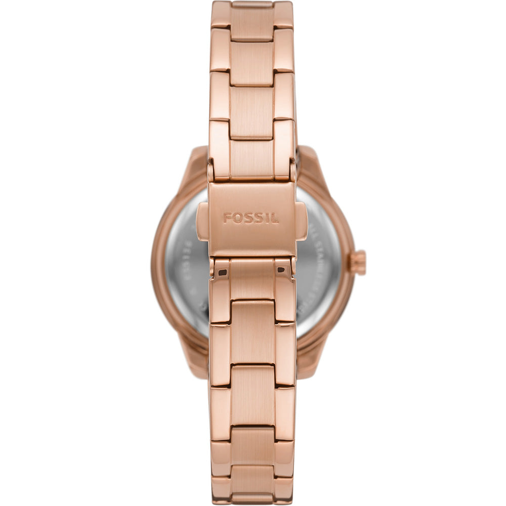 Fossil ES5136 Mini Stella Stone Set Rose Tone Watch