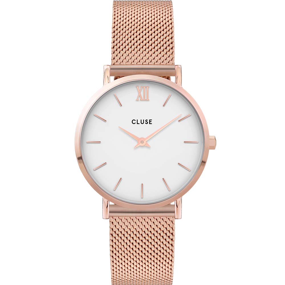 Cluse CW0101203001 Rose Tone Mesh Watch