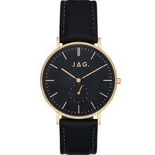 Load image into Gallery viewer, Jag BD099154G-JA08 Black Leather Mens Watch