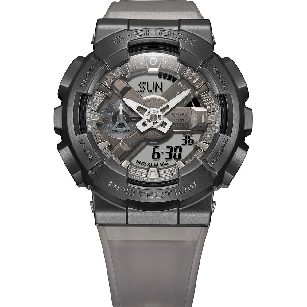 G shock best sale monochrome grey