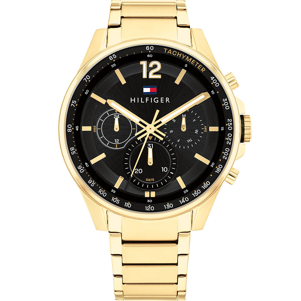 tommy hilfiger cooper watch gold