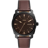 Fossil FS5901 Machine Brown Leather Mens Watch – Watch Depot