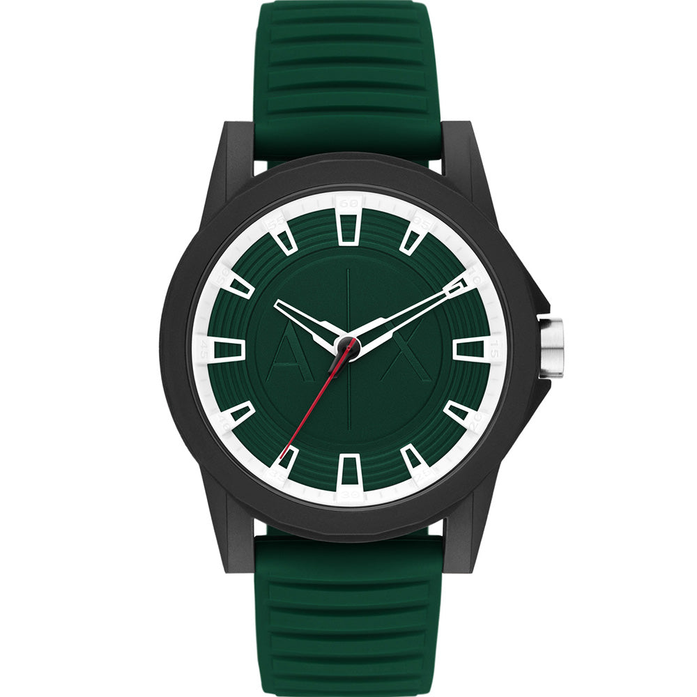 Armani exchange hot sale green watch