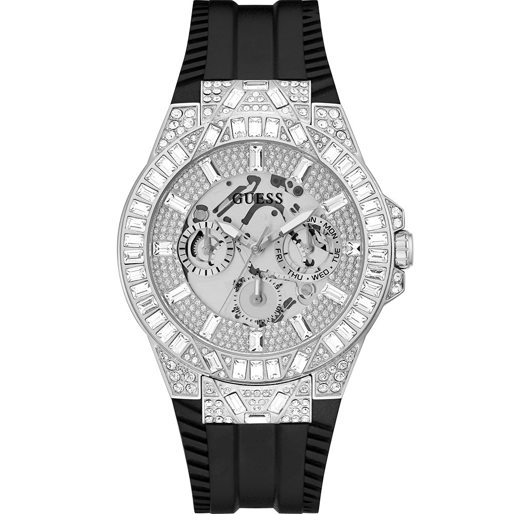 Mens guess discount watch with diamonds